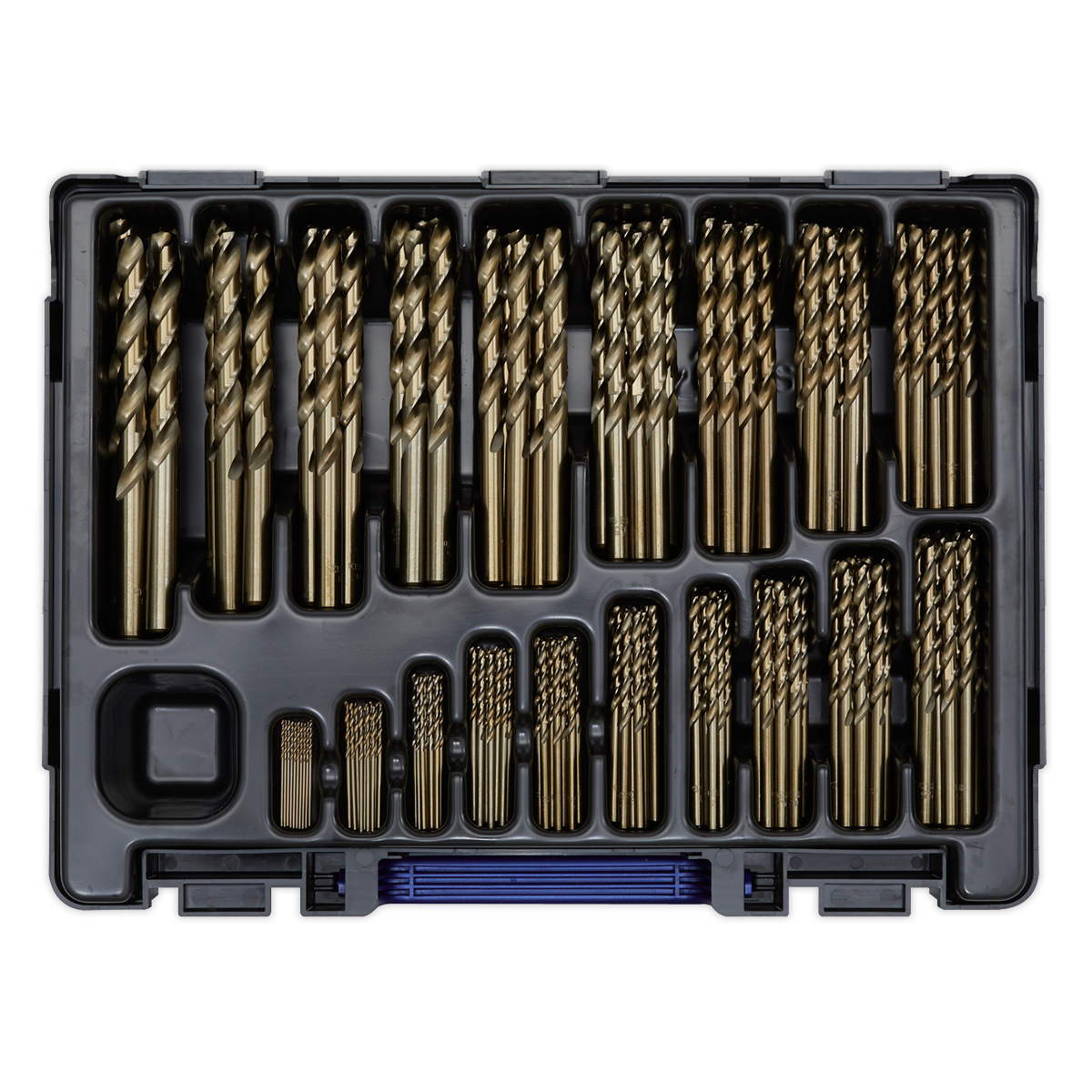 HSS Cobalt Fully Ground Drill Bit Assortment 1-10mm 170pc DBS170CB