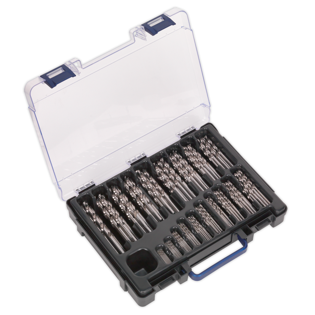 HSS Fully Ground Drill Bit Assortment 1-10mm 170pc DBS170FG