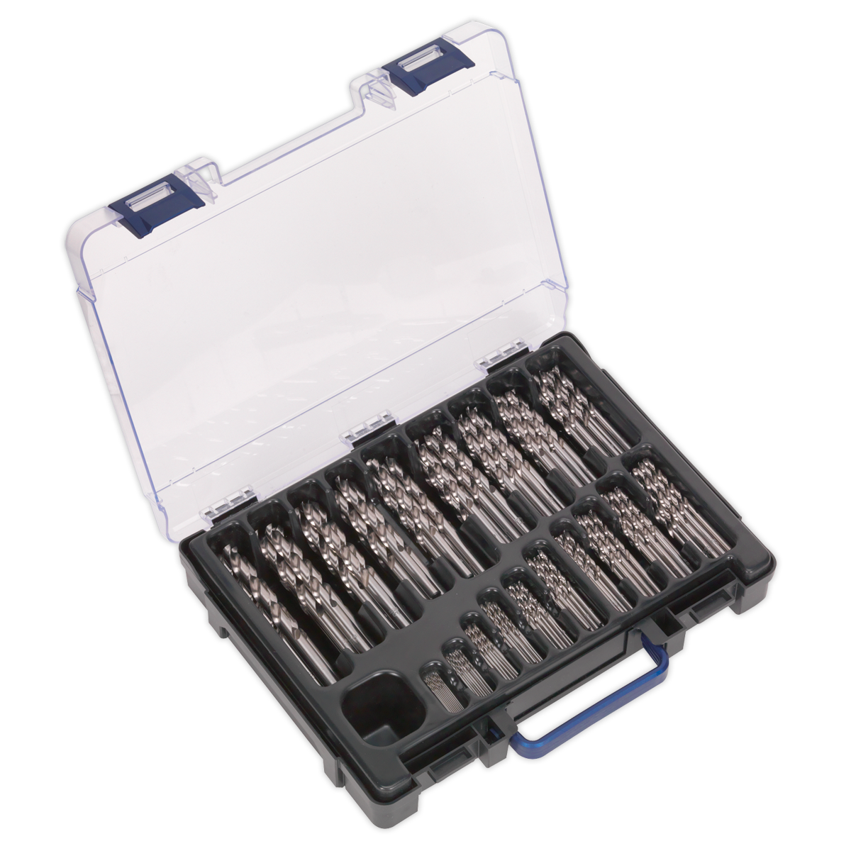 HSS Fully Ground Drill Bit Assortment 1-10mm 170pc DBS170FG