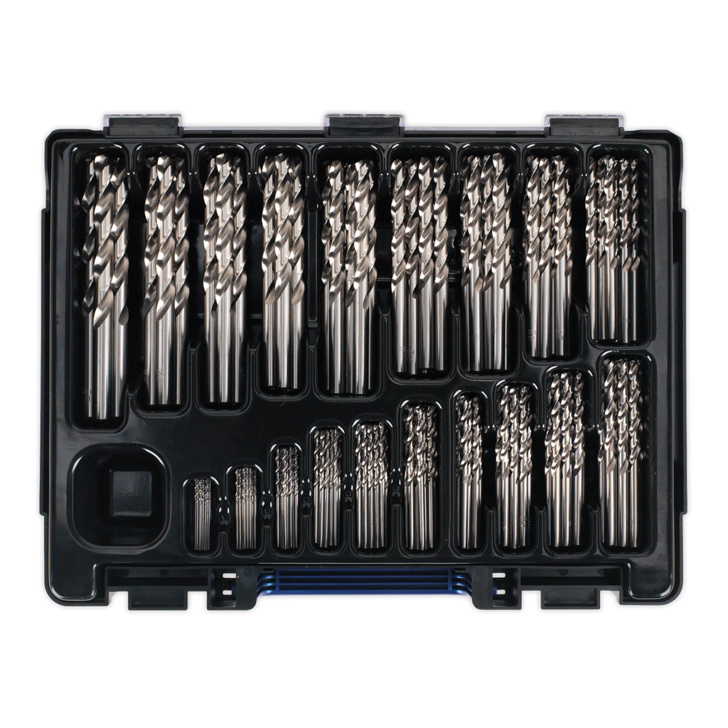 HSS Fully Ground Drill Bit Assortment 1-10mm 170pc DBS170FG