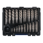 HSS Fully Ground Drill Bit Assortment 1-10mm 170pc DBS170FG