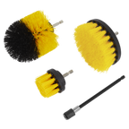Drill Brush Set 4pc DBS4