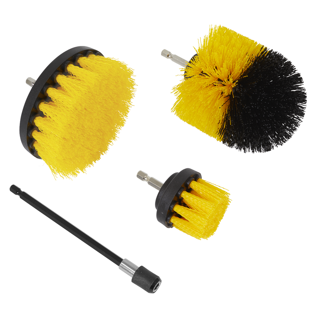 Drill Brush Set 4pc DBS4