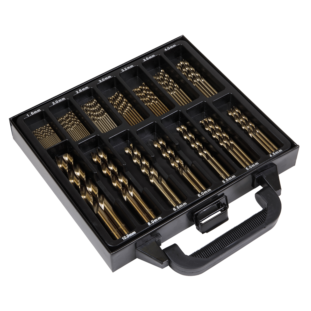HSS Cobalt Fully Ground Drill Bit Set 99pc DBS99CB