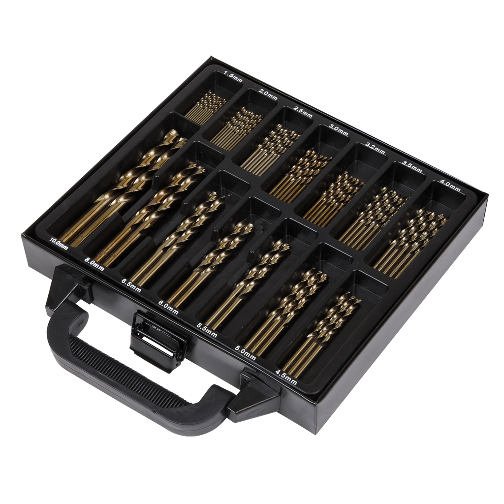 HSS Cobalt Fully Ground Drill Bit Set 99pc DBS99CB