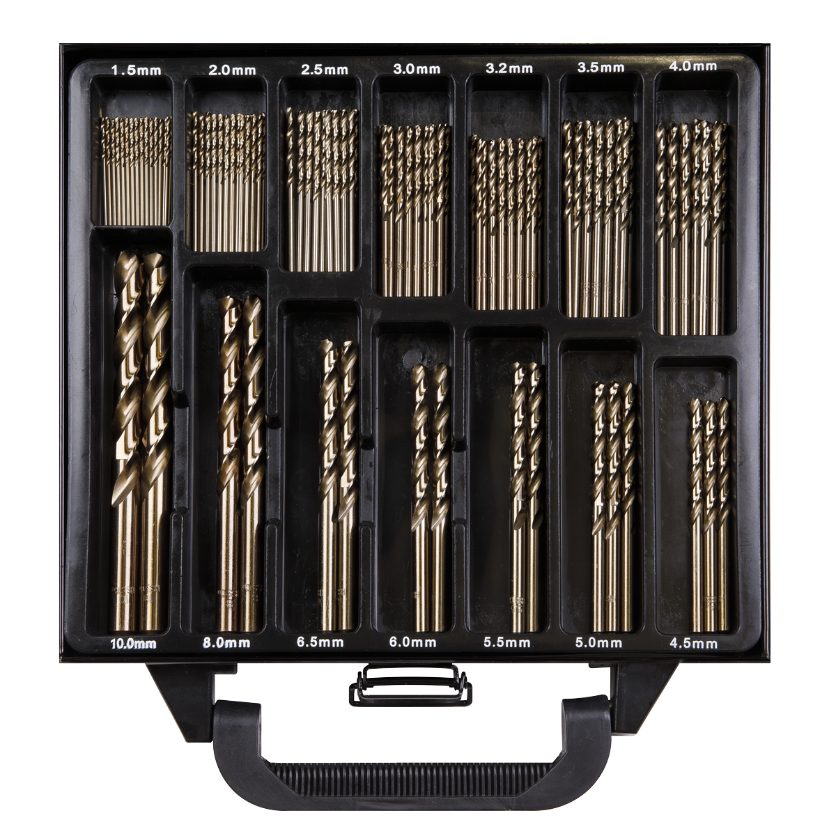 HSS Cobalt Fully Ground Drill Bit Set 99pc DBS99CB