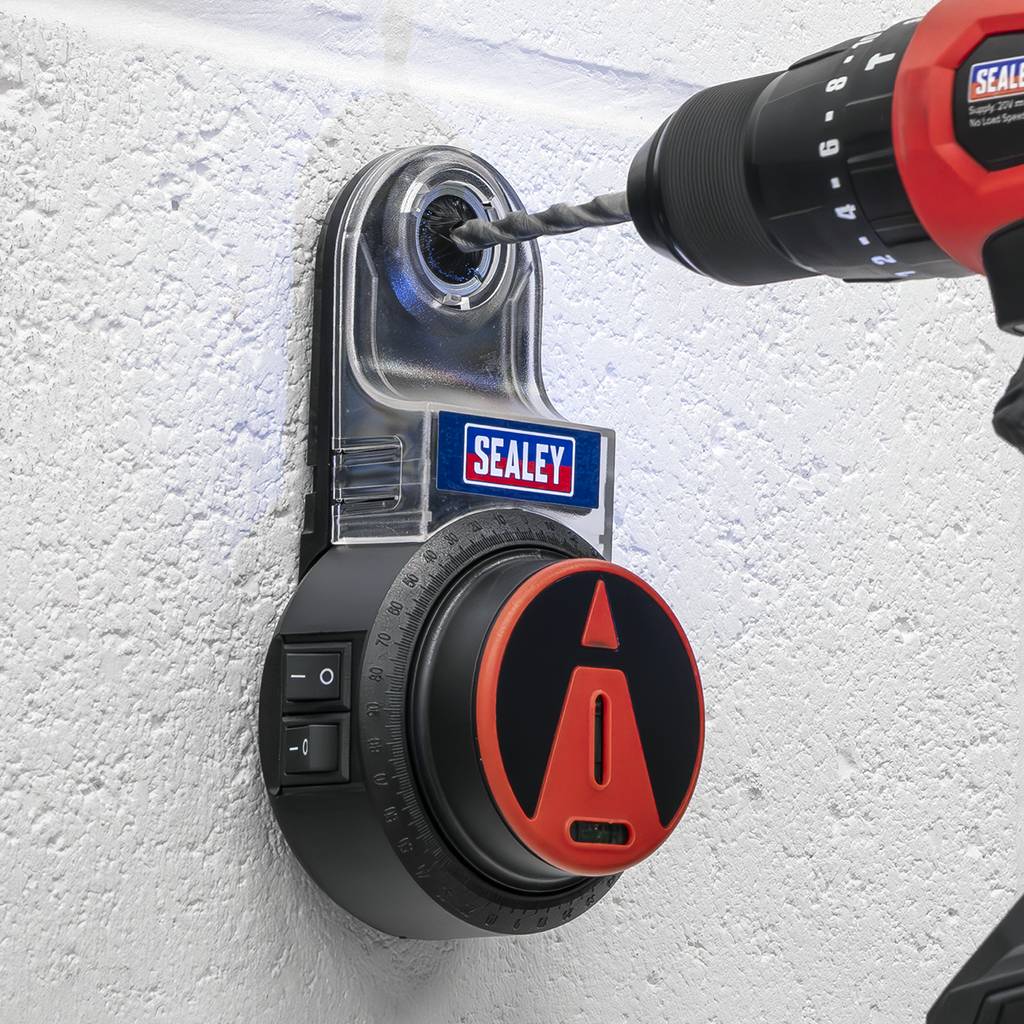 Vacuum Drill Dust Extractor with Laser Light & Spirit Level 3.7V DDE01