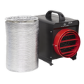 Industrial Fan Heater with Ducting 2kW/230V DEH2001
