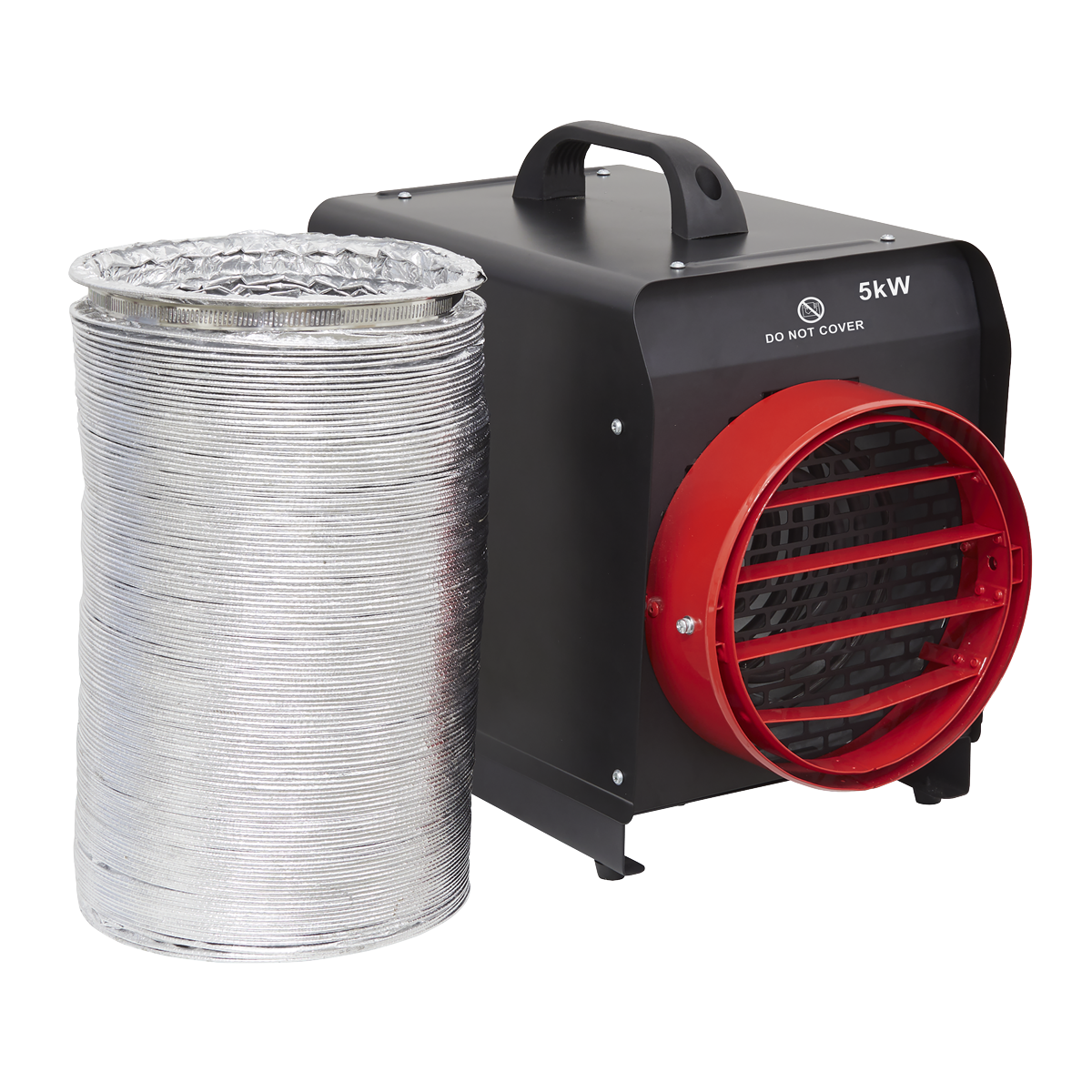Industrial Fan Heater with Ducting 5kW/400V DEH5001