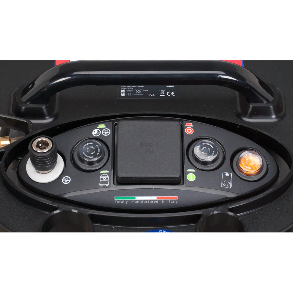 35L M Class Dust-Free Industrial Wet & Dry Vacuum Cleaner with Self-Clean for Air/Electric Power Tools 1000W/230V DFS35M