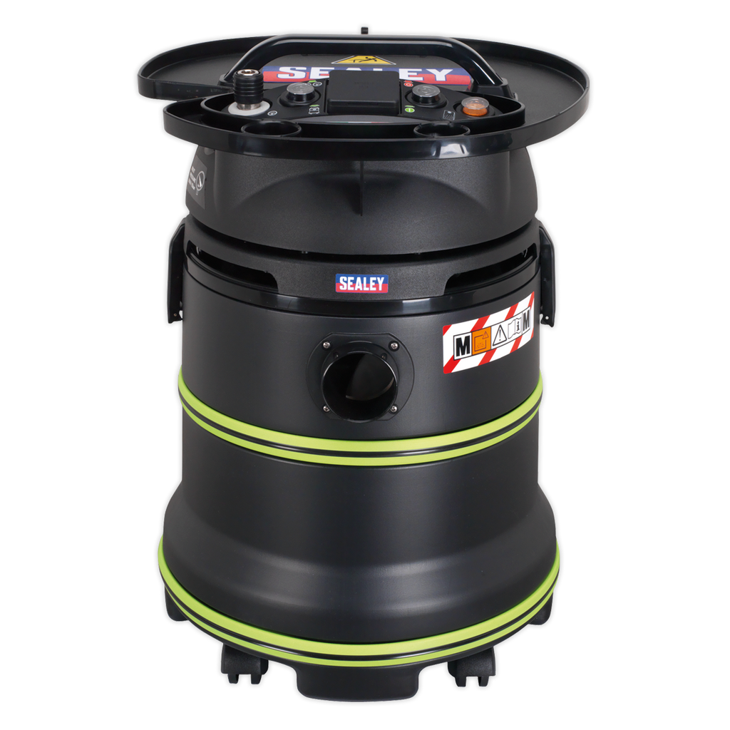 35L M Class Dust-Free Industrial Wet & Dry Vacuum Cleaner with Self-Clean for Air/Electric Power Tools 1000W/230V DFS35M