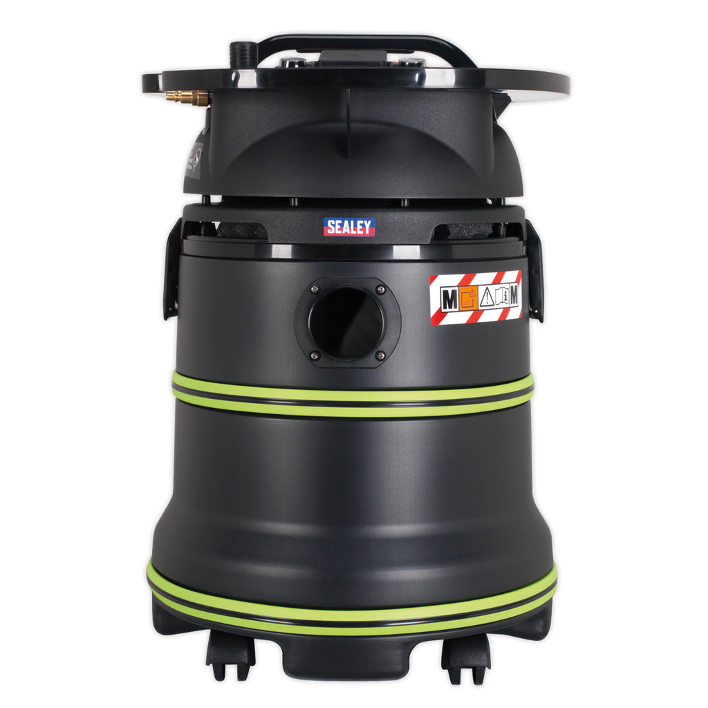 35L M Class Dust-Free Industrial Wet & Dry Vacuum Cleaner with Self-Clean for Air/Electric Power Tools 1000W/230V DFS35M