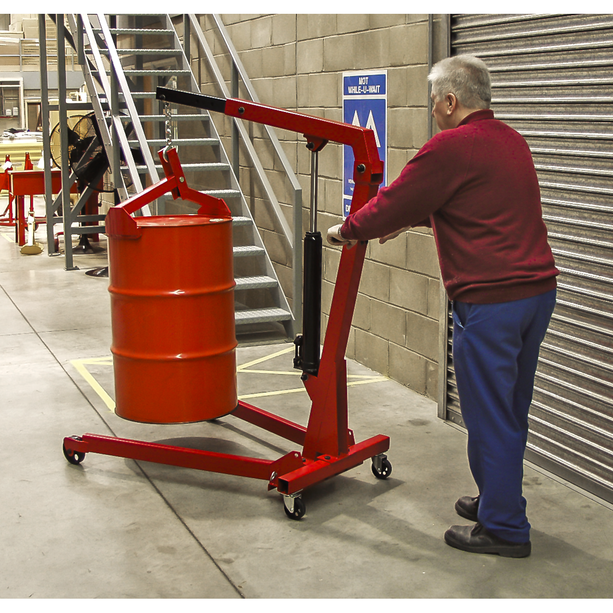 Drum Lifter 350kg Capacity DG01