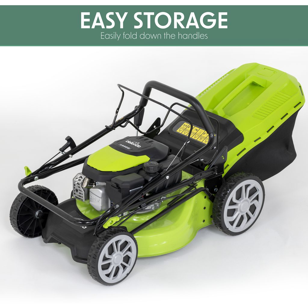Self-Propelled 4-Stroke Petrol Lawnmower 18"(46cm) DG101