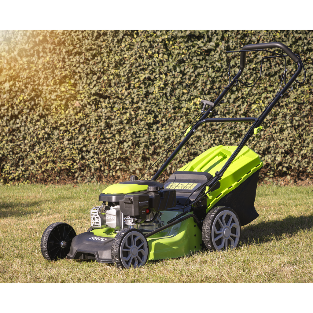 Self-Propelled 4-Stroke Petrol Lawnmower 18"(46cm) DG101