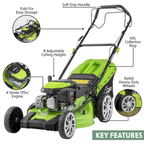 Self-Propelled 4-Stroke Petrol Lawnmower 20"(51cm) DG102
