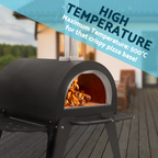 Outdoor Wood-Fired Pizza Oven & Smoker DG103