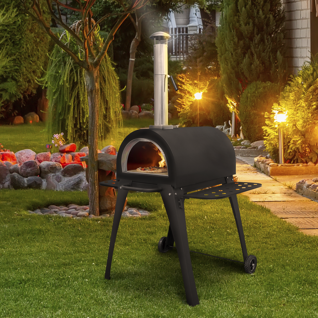 Outdoor Wood-Fired Pizza Oven & Smoker DG103