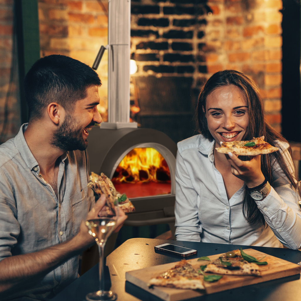 Outdoor Wood-Fired Pizza Oven & Smoker DG103