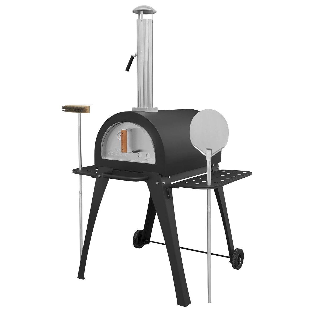 Outdoor Wood-Fired Pizza Oven & Smoker DG103