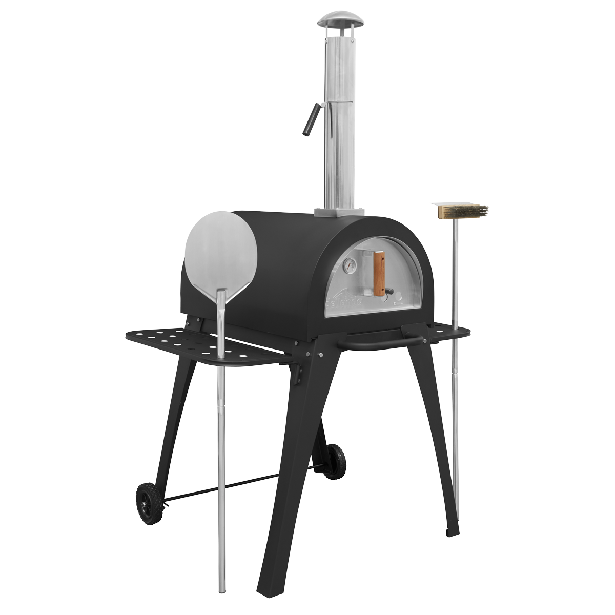 Outdoor Wood-Fired Pizza Oven & Smoker DG103