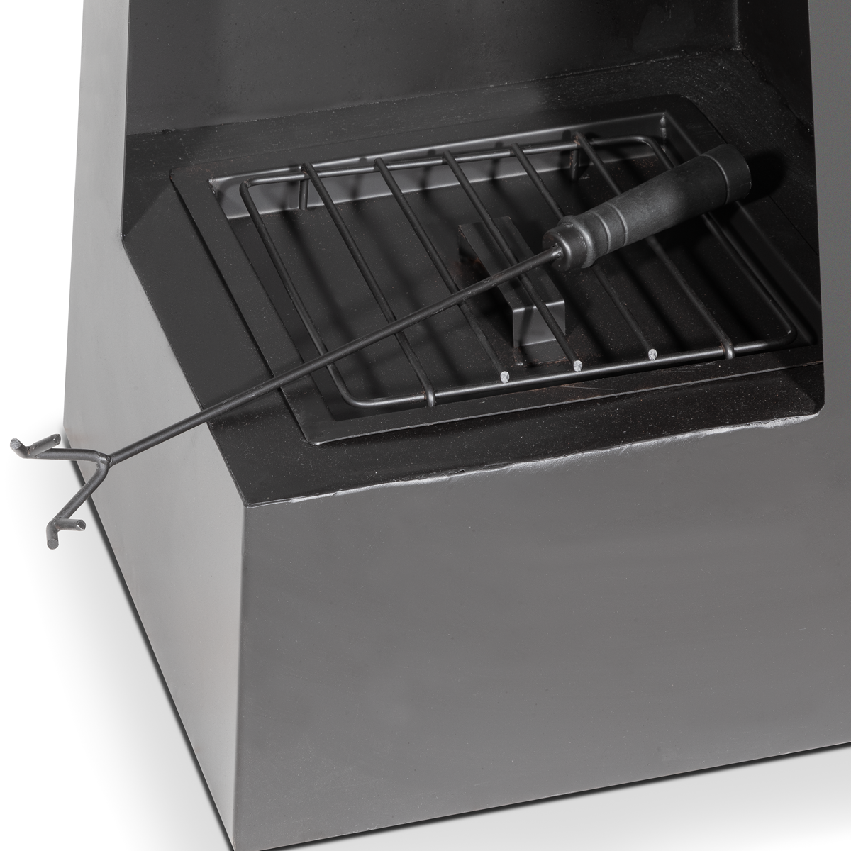 Wood Burner/Chiminea - Black Steel DG105