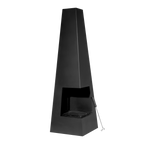 Wood Burner/Chiminea - Black Steel DG105