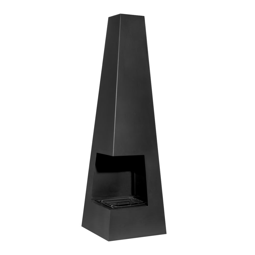 Wood Burner/Chiminea - Black Steel DG105