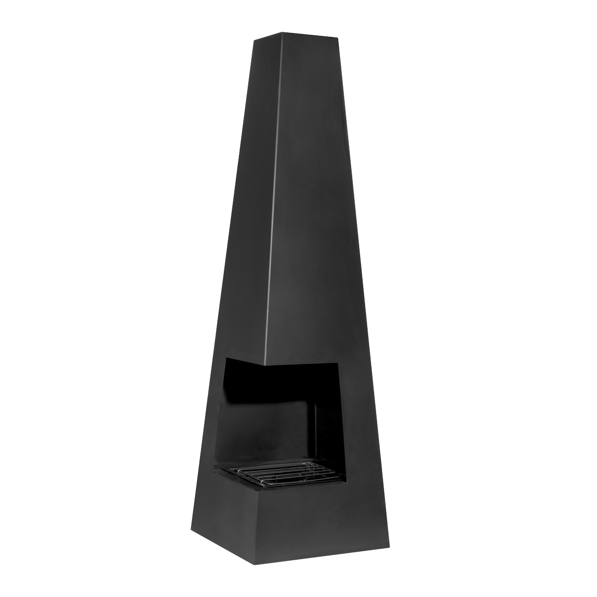 Wood Burner/Chiminea - Black Steel DG105