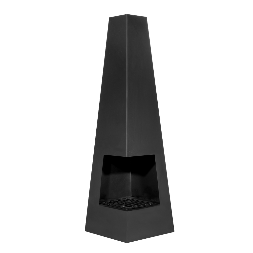Wood Burner/Chiminea - Black Steel DG105