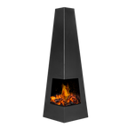 Wood Burner/Chiminea - Black Steel DG105