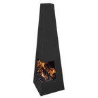 Wood Burner/Chiminea - Black Steel DG105