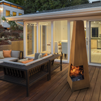 Wood Burner/Chiminea - Corten Steel DG106