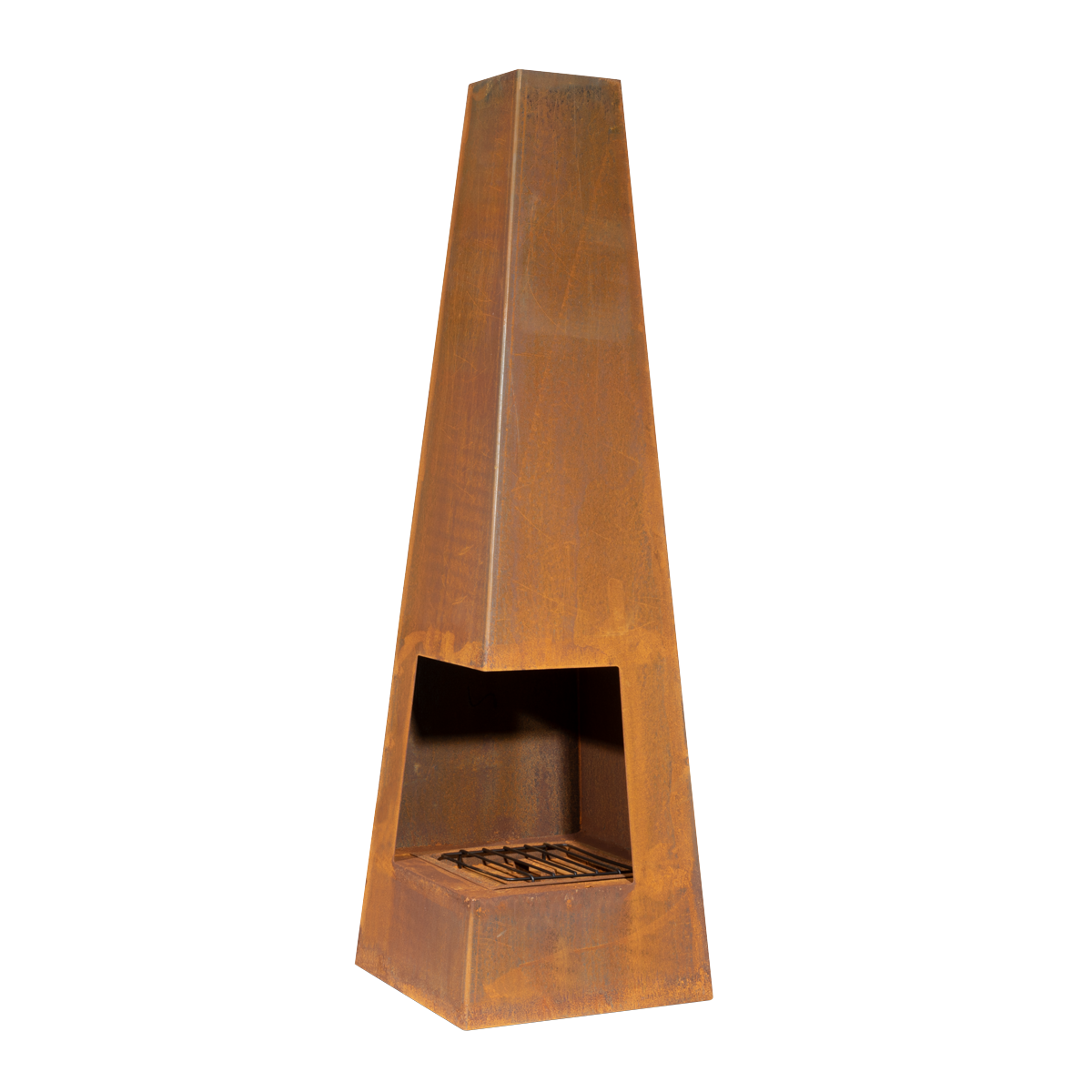 Wood Burner/Chiminea - Corten Steel DG106