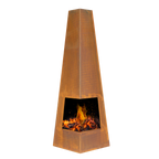 Wood Burner/Chiminea - Corten Steel DG106