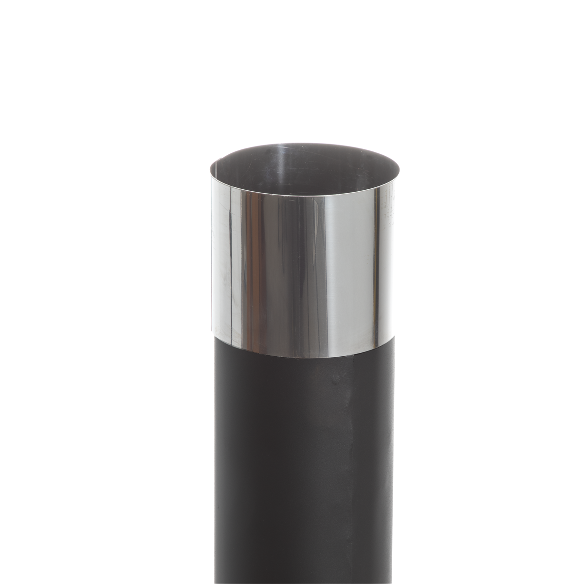 Dellonda Outdoor Chiminea - Black Steel DG109