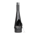 Dellonda Outdoor Chiminea - Black Steel DG109