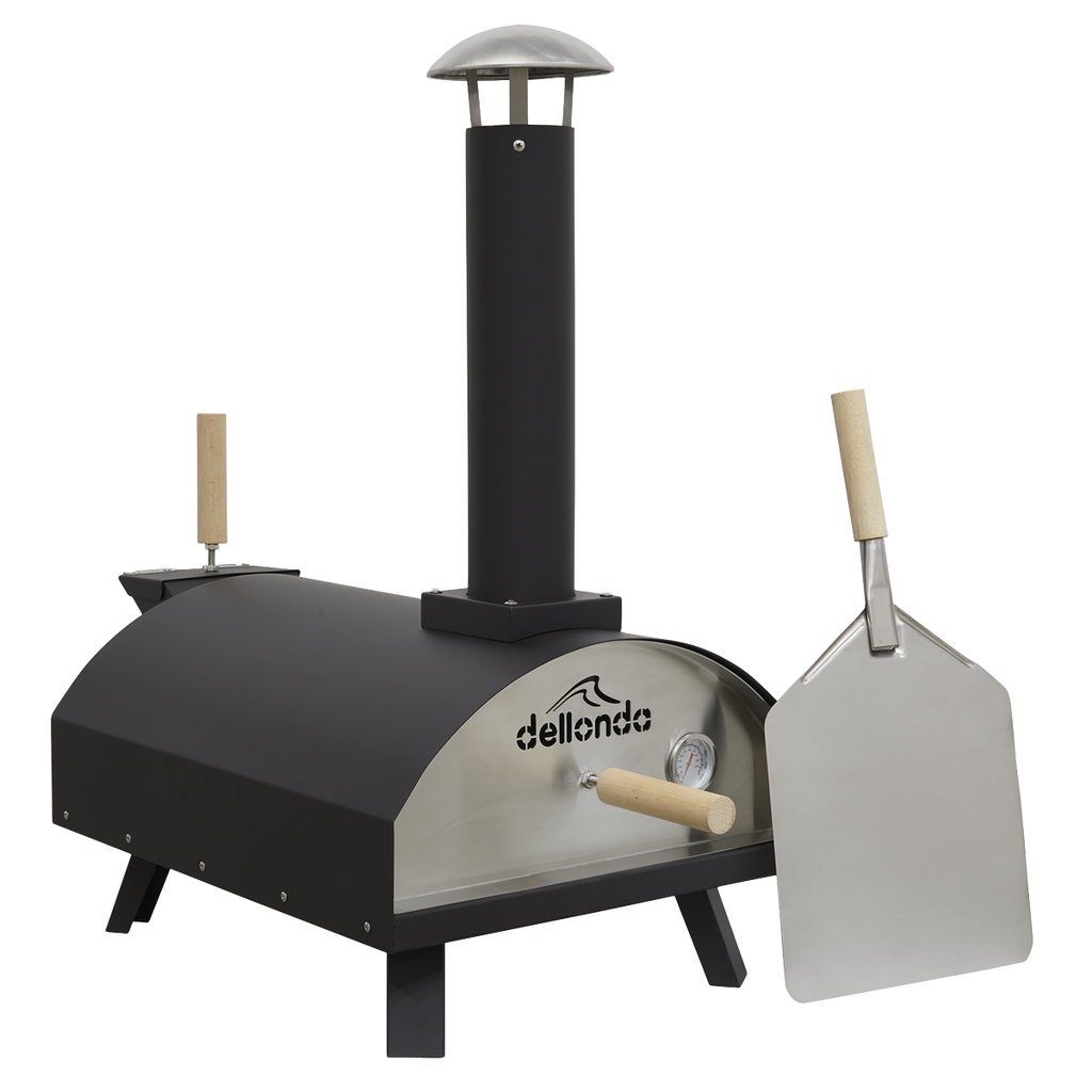 Wood-Fired Pizza Oven 14" - Black DG10