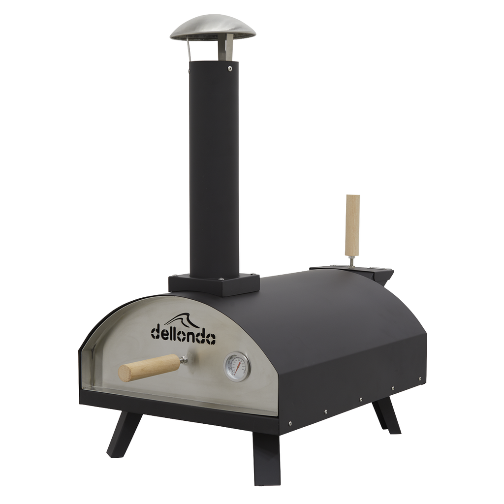Wood-Fired Pizza Oven 14" - Black DG10