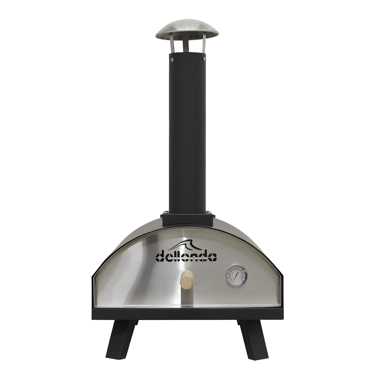 Wood-Fired Pizza Oven 14" - Black DG10