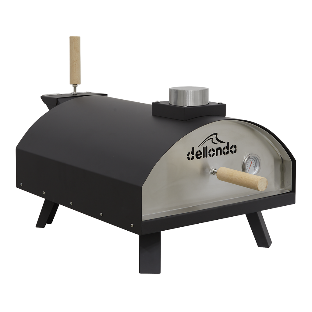 Wood-Fired Pizza Oven 14" - Black DG10