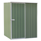 Galvanized Steel Storage Shed with Pent Style Roof 151 x 151 x 200cm - Green DG114