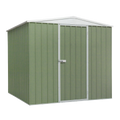 Galvanized Steel Storage Shed with Apex Style Roof 230 x 230 x 220cm - Green DG115