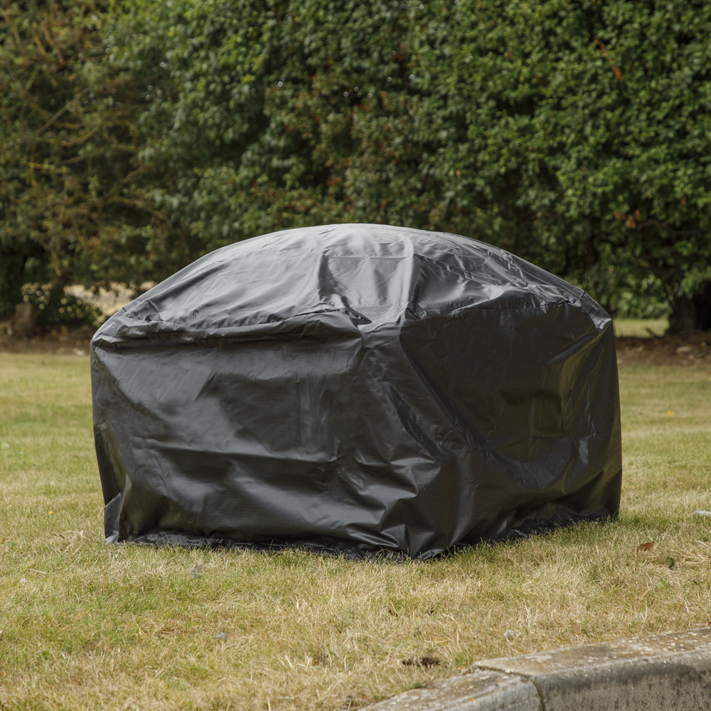Dellonda Heavy-Duty, Water-Resistant PVC Cover with Drawstrings DG118