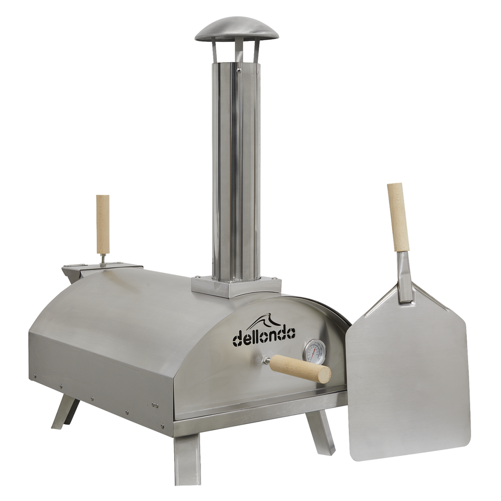 Wood-Fired Pizza Oven 14" - Stainless Steel DG11