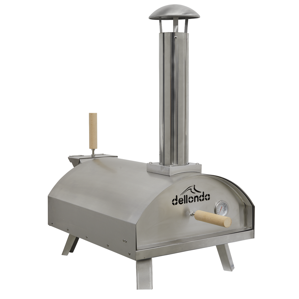 Wood-Fired Pizza Oven 14" - Stainless Steel DG11