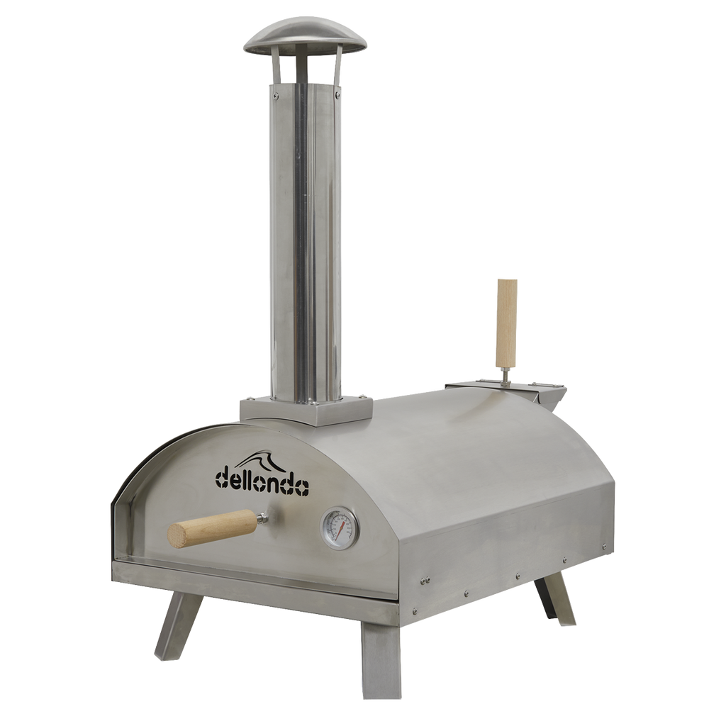 Wood-Fired Pizza Oven 14" - Stainless Steel DG11