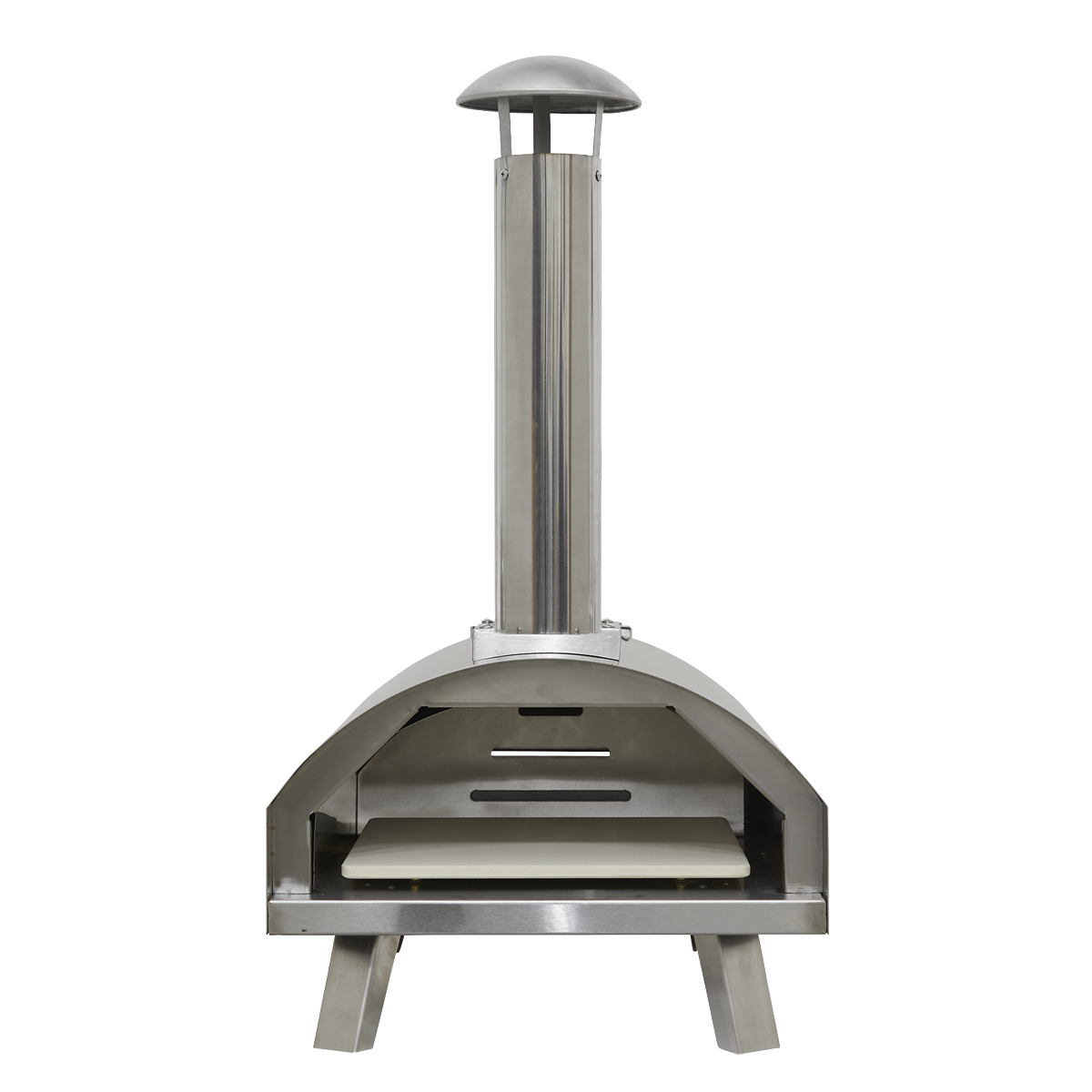Wood-Fired Pizza Oven 14" - Stainless Steel DG11