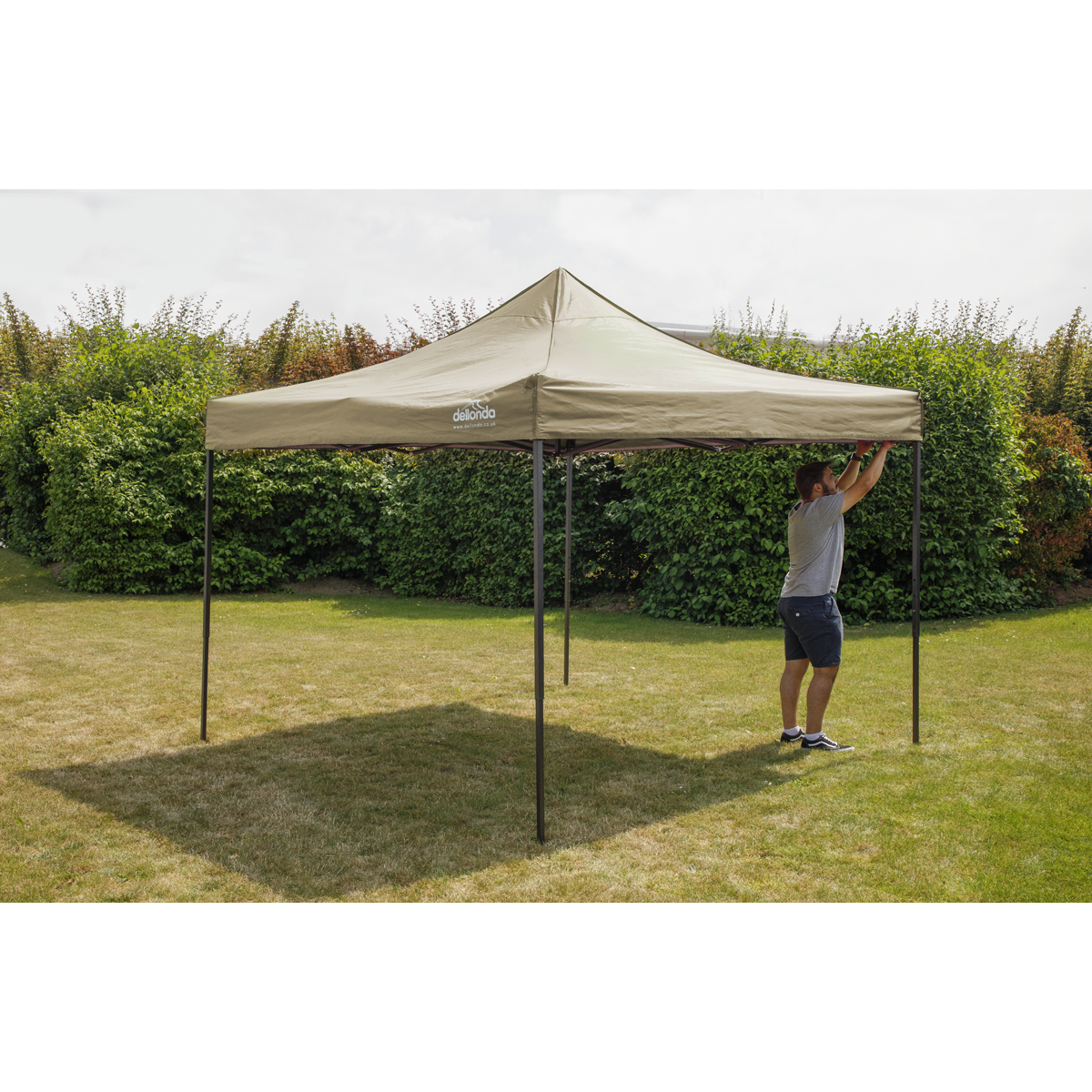 Dellonda Premium 2x2m Pop-Up Gazebo Water-Resistant Carry Bag Stakes Weight Bags DG126