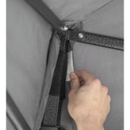 Dellonda Premium 2x2m Pop-Up Gazebo Water-Resistant Carry Bag Stakes Weight Bags DG126